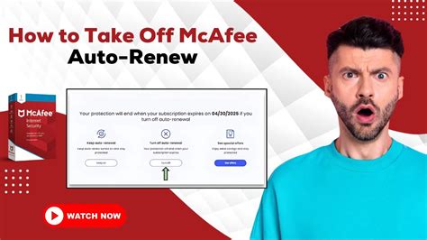 how to cancel mcafee auto renewal|how to turn off mcafee auto renewal.